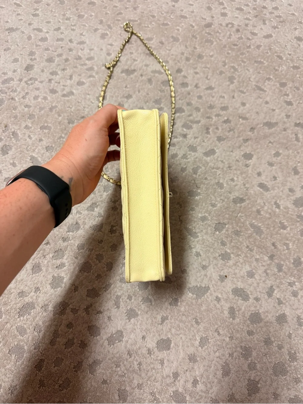 CHANEL wallet chain